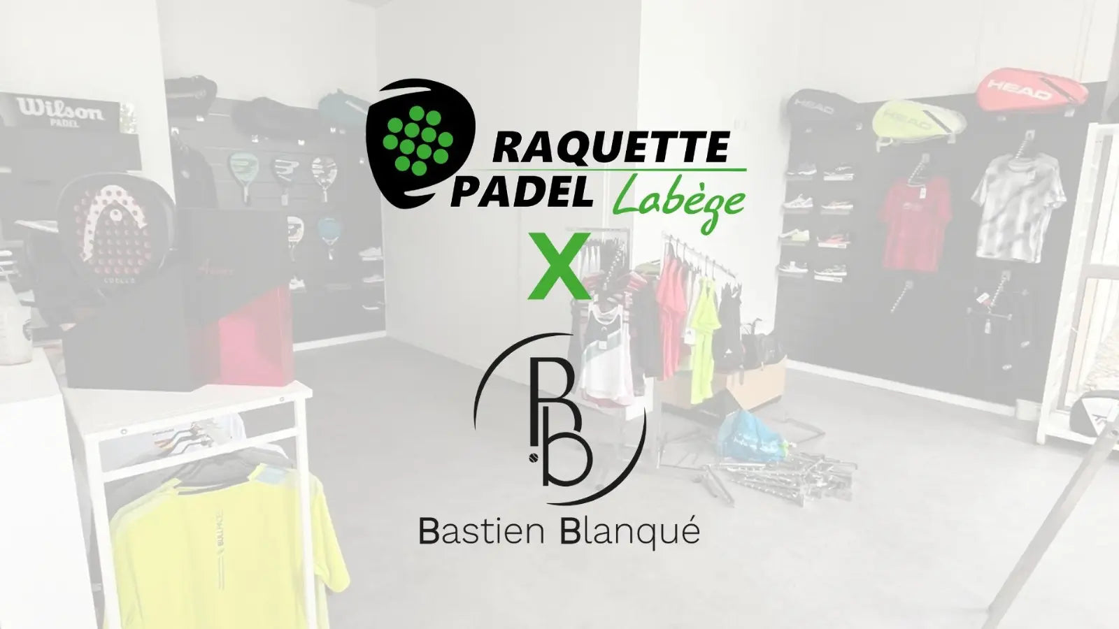 Intérieur de la boutique Raquette Padel Toulouse